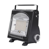 AMZ 1700W 2-in-1 Portable Outdoor Camping Butane Gas Heater Stove Steel Iron Aluminium Metal Manual V255-SYJ-8508