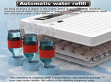 CARLA HOME 70 Egg Incubator withmatic Turning, LED Display, Humidity & Temperature Control, V178-36355