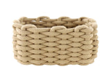 Small Cat Ears Toy Organizer, Woven Cotton Rope Basket, Decorative Nursery Bins & Boxes Gift Basket V1189-LWWAL-20260401-06447