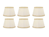 6PCS Set Small Lamp Shade Modern Style Cloth Clip On Bulb Chandelier Lamp Shade for Table Wall V1294-YM0703-3119230010311
