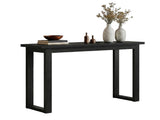 Artiss Console Table 110CM Black FUR-Y-CST-01-BK