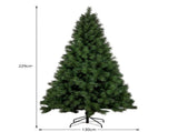 Christabelle 2.3m 7.5ft Grand Sierra Christmas Tree Pre Lit Multi Function LED Memory Wire Arti 112_WFLGS75