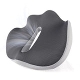 Seat Cushion for Office Chair Orthopedic Memory Foam Coccyx Support Pad Sciatica Pain Relief V1107-108-12163-BLK-1PACK