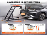 Automotive Topside Creeper, with Adjustable Height 48" to 76", 181.44KGS Capacity High Creeper, 4 V952-FDJXCTYHXHX4D070NV0