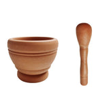 Mixing Grinder Crusher Kitchen Bowl Smashing Tools-Wood Grain,for Garlic Ginger Spices Seeds Nuts V1366-AZ2-W-23849