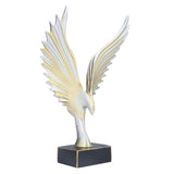Nordic Wing Statue Resin Sculpture Statue Ornaments Modern Living Room Decoration Desktop Abstract V1294-YM0715-3115220051611