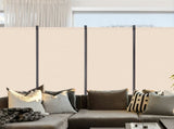 Room Divider, 4 Panels Room Divider, Folding Privacy Screen and Portable Partition Divider for Room V952-BLFWFGQ4MB348QKQ9V0
