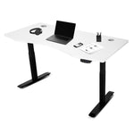 Lifespan Fitness ErgoDesk AUTO Series Automatic Standing Desk 150cm in White & Black V420-LFDK-EDKWB-150