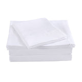 Royal Comfort Blended Bamboo Sheet Set White - Double ABM-201992