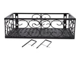 Balcony Flower Pot Stand Thickened Iron Decorative Patio Railing Shelf With Retainers for Windowsill V1294-YM0717-3111220212812