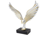 Resin Eagle Figurine Home Decor Abstract Eagle Wing Statue Sculpture Ornament Crafts Office Desk V1294-YM0901-3115240054611