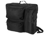 40x14x48cm Wheelchair Storage Bag Portable Cart Large Capacity Waterproof Hanging Bag Black V1294-YM0901-3117200106111