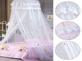 Round Canopy Lace Princess Style Mosquito Net Bed Curtain for Children Bed V1294-YM0901-JY25244-01
