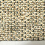 Hand Braided Jute Runner with Green Textured Weave 50 x 120 cm V262-CI-STK999JR