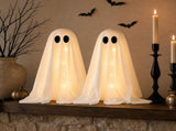 Halloween Decorations -2 Packs Spooky Light Up Ghosts with Lights Scary Ghost for Halloween Decor V1107-130-22324