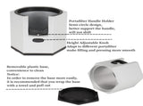 Espresso Tamping Station, Coffee Portafilter Holder, Aluminum Alloy Stand for Most 51mm, 53mm, 54mm, V1192-AZ-W-0343
