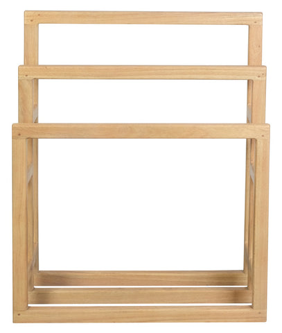Nobu Solid White Cedar Wood Towel Stand V199-HR000MDNI