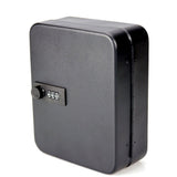 Metal Key Cabinet with 20 Key Holder Locking Key Organizer Key Management for Home Office School Lab V1369-AZ3-W-21305