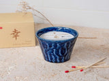 Candle Yuzu Citrus Blue Ceramic 180g V637-K0051B