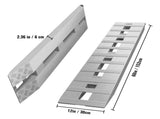 60' X 12' X 2.5'Aluminum Trailer Ramps 6000LBS Total Beavertail Hook End 1 Pair 2 Ramps V952-LHJPD60X12IN2ZZ01V0