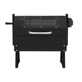 Grillz BBQ Grill Charcoal Electric Smoker Roaster BBQ-ELC-RAC-6535-BK