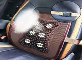 Massage Lumbar Back Cushion - Support Pad for vehicle seat or Office Chair V1263-JX-3598