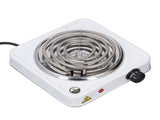 Electric Single Burner 1500W Countertop Single Coiled Burner Hot Plate Adjustable Temperature V1294-YM0901-3118240243711