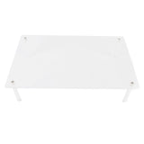 Acrylic Laptop Stand Multipurpose Desktop Office Shelf Laptop Riser for TV Computer 3.3in V1294-YM0901-3116240030611