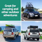 Giantz Universal Car Roof Rack Basket Luggage Vehicle Cargo Carrier 160cm Black CAR-B-RFBASKET-164