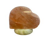 12V 12W Heart Himalayan Pink Salt Lamp Carved Rock Crystal Light Bulb On/Off Switch V238-SUPDZ-32752451453008