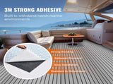 Boat Flooring, EVA Foam Boat Decking 94.5" x 45.7", Non-Slip Self-Adhesive Flooring, 29.9 sq.ft V952-CBZZFHPMDDHSZQ449V0