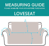 UNICE Home Reversible Sofa Cover Bundle Loveseat Cover V1258-DP02-F-596