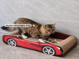 Bestselling Red Racing Car Cat Scratcher Bed Corrugated Cardboard Durable Cat Bed Scratcher V1232-HCMZQ001