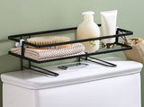Toilet Shelf Thickening Waterproof Large Capacity Nail Free Installation Iron Over Toilet Bathroom V1294-YM0512-3112220079012