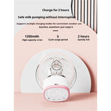 Upgraded Wearable Breast Pump, Hands-Free Design with Extended Battery Life & LED Display, Double V1192-AZ-W-2708