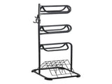 Freestanding Saddle Stand, 30 x 30 x 68.5 in, 3 Tiers Saddle Rack, Heavy Duty Saddle Blanket Holder V952-MAJLS3030685HTNTLV0