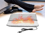 Winter USB Foot Built In Heater Fast Heating Safe Start Warm Foot Cover Feet Heating Pad V1294-YM0523-10317284