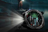 1.43 Inch Outdoor Smart Watch 100 Sports Modes Bluetooth Call Flashlight 3ATM Waterproof V1263-JX-6109-1