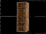 Levede BookShelf Storage Shelves 6 Tier Bookcase Display Unit Organizer Cabinet CH1154-6-WA-S-AU