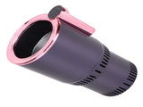 12V Car Cup Cooler Warmer Portable Car Heating Cooling Cup Holder for Home Travel UseRose Gold V1294-YM0718-3113210010111