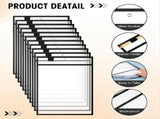 25PCS File Folders 24x32cm Work Note Holder Dry Erase Pockets for Teachers Classroom Organization V1369-AZ3-W-12969