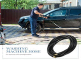 6M Heavy Duty Rubber Washing Machine Hose with Connector for Laundry Appliances and Washer Use V1369-AZ3-W-18354