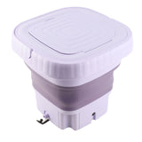 Portable Washing Machine 11L ABS PP Automatic Mini Foldable Bucket Washer with Drainage Pipe for RV V1294-YM0901-3113230324612