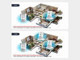 Wireless Doorbell Intercom Rechargeable Smart Intercom Doorbells for Home Real Time 3 Volume Levels V1294-YM0901-HS7009-W-2