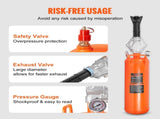 Tire Bead Seater, 2.1 Gal/8 L Air Tire Bead Blaster, 120 PSI Handheld Bead Bazooka, Upgraded V952-LTBCQS8145PSIQFEKV0