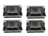 Wireless 4-Channel Split 7" Screen Monitor w/4 Reversing Camera Kit for Truck Trailer Bus V201-CAR0407BL8AU