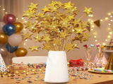 24 Pcs Glitter Star Picks 13.8'' Sparkly Stem Decoration Foam Vase Sticks Centerpiece Table Craft V1259-DP01-A-4799