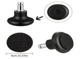 20 Pack Bell Glides for Office Chair Without Wheels, Replacement Rolling Chair Swivel Wheels Fixed V1370-AZ4-10221