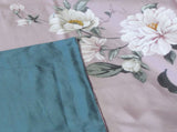 400TC Cotton Sateen Quilt Cover Set Grace Queen V442-ATX-QUILTCS-GRACE-PINK-QS