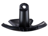 River, 12 LBS Boat Cast Iron Black Vinyl-Coated with Shackle, Marine Grade Mushroom V952-HMDPZT12B000EDC67V0